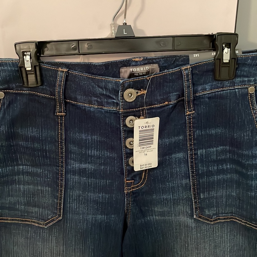Torrid Mid Rise Skinny Jeans